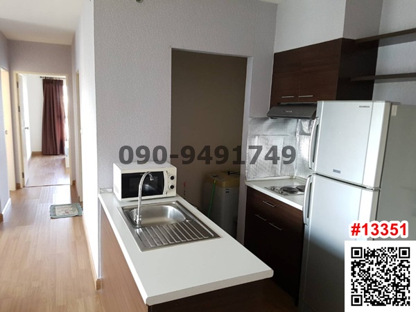 For SaleCondoOnnut, Udomsuk : Condo for sale S&S Sukhumvit 101/1, 2 bedrooms, near BTS Udomsuk