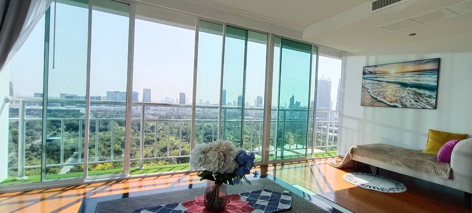 ให้เช่าคอนโดนานา : คอนโดซอยนานา ⭐️🌿🎉For Rent : 2BED 2BATH BEST VIEW in Sukhumvit Soi 8 spent your perfect life with A Millions Benchakitti Park view -BTS. NANA 600metres.