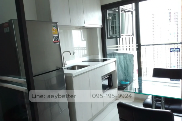 For RentCondoOnnut, Udomsuk : For Rent Life Sukhumvit 48 area 33 sqm Price 16k Fully Furnished