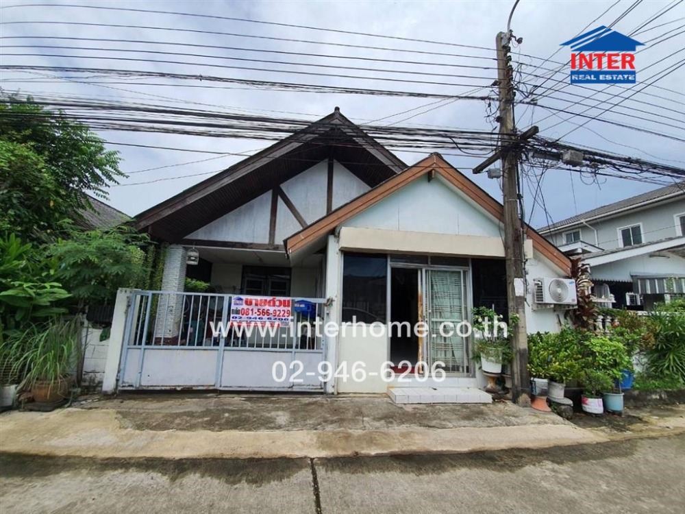 For SaleHouseSeri Thai, Ramkhamhaeng Nida : Single-storey detached house, 40 sq.w., Narisa Village, Seri Thai 29, opposite the Subaru showroom, Soi Seri Thai 29, Sukhaphiban 2 Road, Seri Thai Road, Bueng Kum District, Bangkok