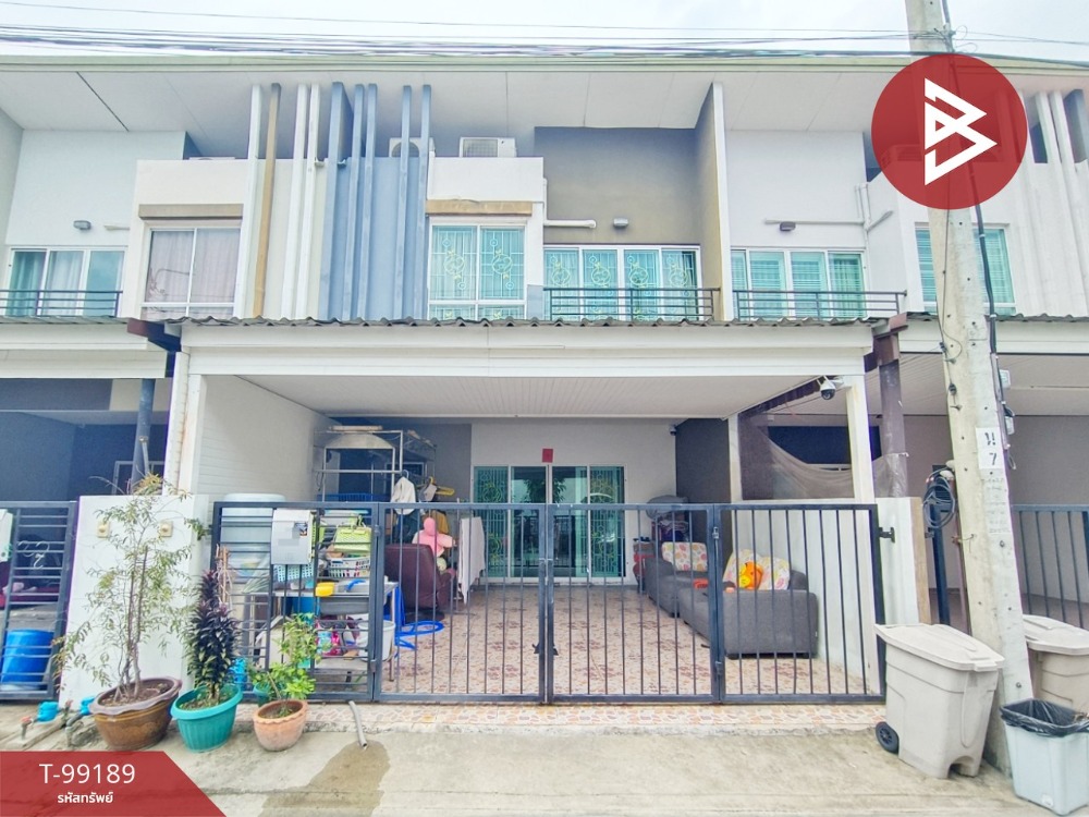 For SaleTownhouseRattanathibet, Sanambinna : Townhouse for sale, City Sense Village, Rattanathibet-Liang Muang Nonthaburi, Nonthaburi