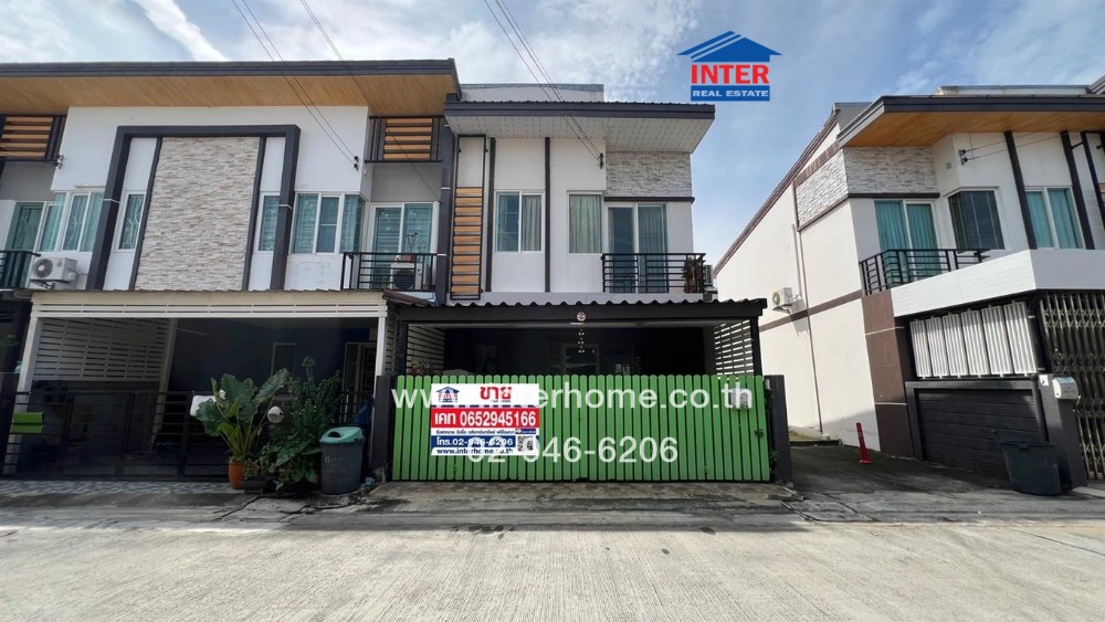 For SaleTownhomeRama5, Ratchapruek, Bangkruai : 2-storey townhouse, 20.8 sq.w., Gusto Village, Tha Nam Non-Rama 5, Bang Sri Muang Road, near Bang Sri Muang Municipality, Ratchaphruek-Nonthaburi 1 Road, Bang Sri Muang Road, Mueang Nonthaburi, Nonthaburi