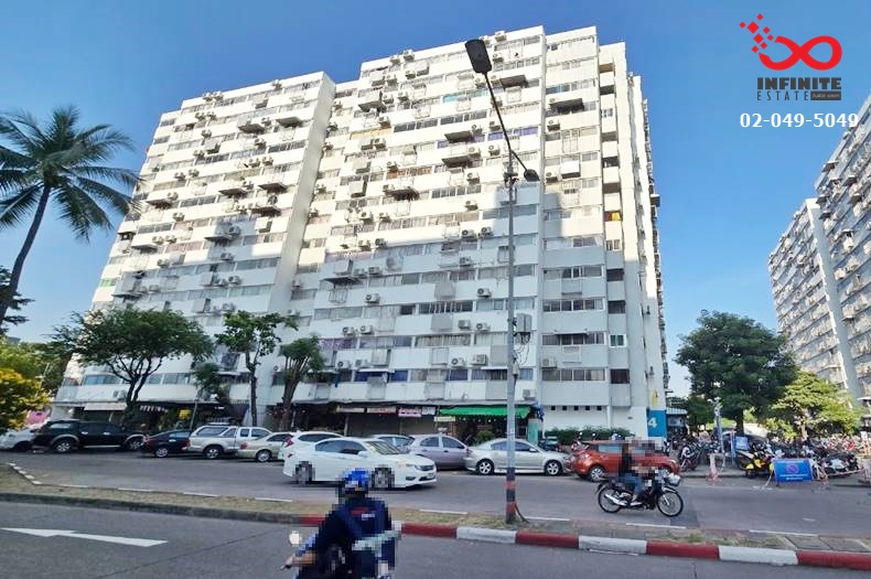 For SaleCondoChaengwatana, Muangthong : Condo for sale: Popular Condominium, Building T4, area 32.84 square meters, 13th floor, Chaeng Watthana Road