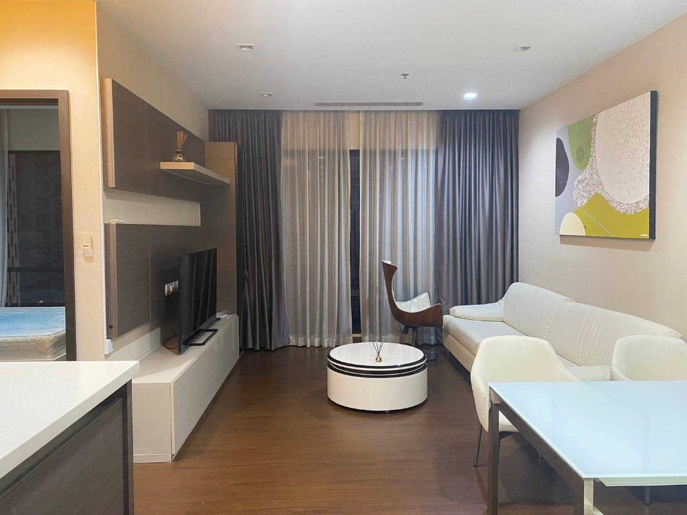 ให้เช่าคอนโดรัชดา ห้วยขวาง : Ivy Ampio for rent 2 bedroom. Closed to Rama 9 MRT station