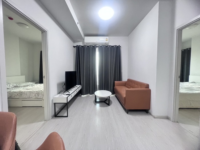 For RentCondoBang Sue, Wong Sawang, Tao Pun : Room for rent, ready to move in!! Chapter One Shine Bangpo, a condo next to the Chao Phraya River, near MRT Bangpo/near King Mongkuts University of Technology North Bangkok