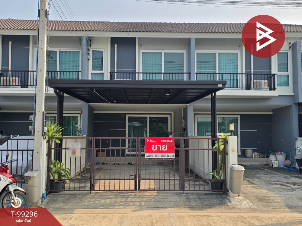 For SaleTownhouseMahachai Samut Sakhon : Townhouse for sale, Supalai Bella Village, Rama 2-Phanthai Norasing, Samut Sakhon