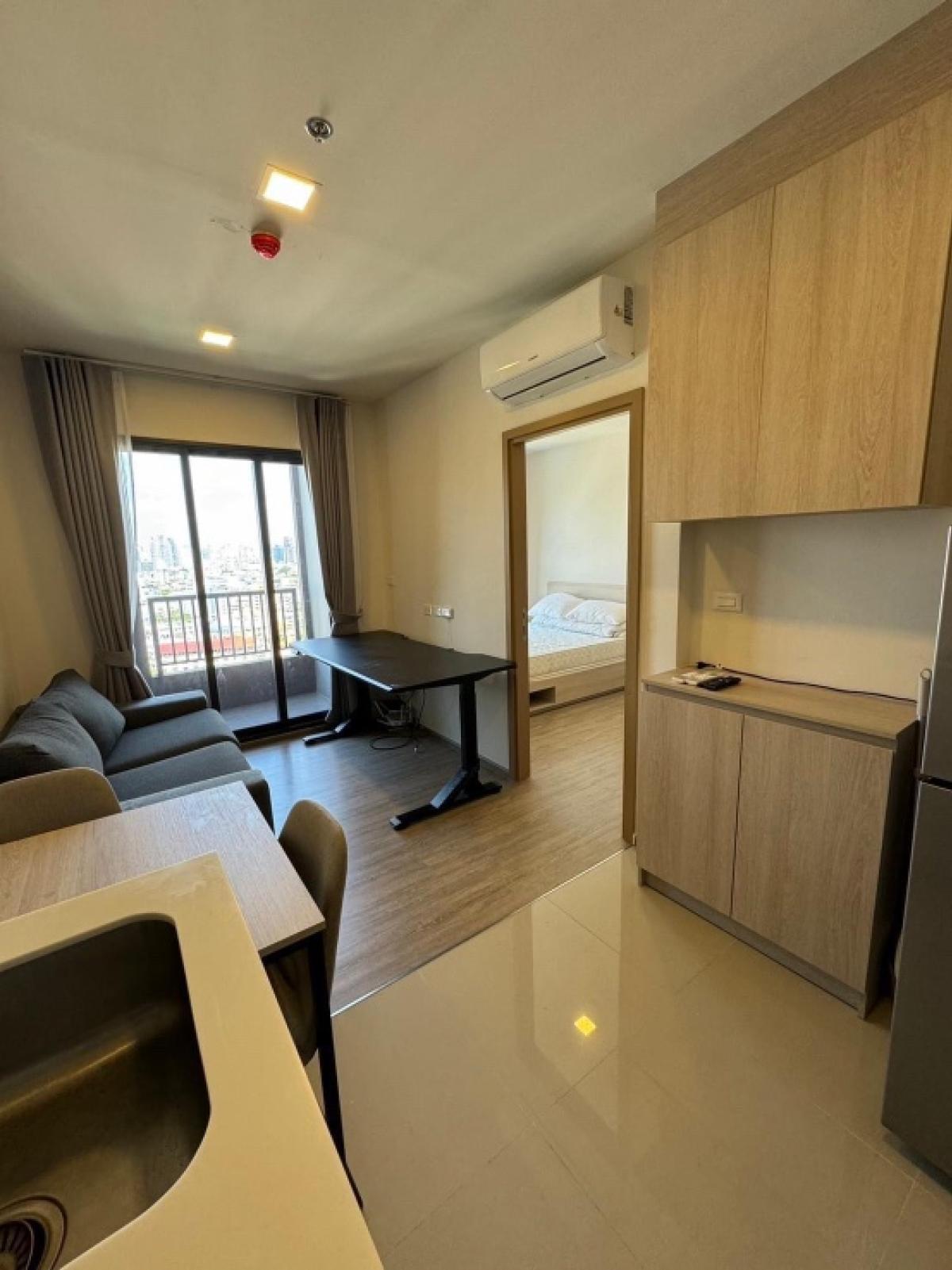 ให้เช่าคอนโดอ่อนนุช อุดมสุข : NIA by sansiri Sukhumvit 77☁️1 bedroom 1 ✨bathroom 15,000.-/month ✨floor 12A