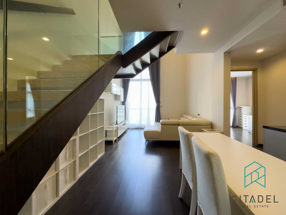 ให้เช่าคอนโดสุขุมวิท อโศก ทองหล่อ : The XXXIX by Sansiri - Duplex 2 Beds Condo for Rent!