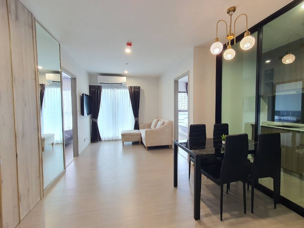 For RentCondoPinklao, Charansanitwong : Condo for rent: The Parkland Charan-Pinklao, next to MRT Bang Yi Khan, new room, 2 bedrooms, 1 bathroom, size 47 sq m., Building A