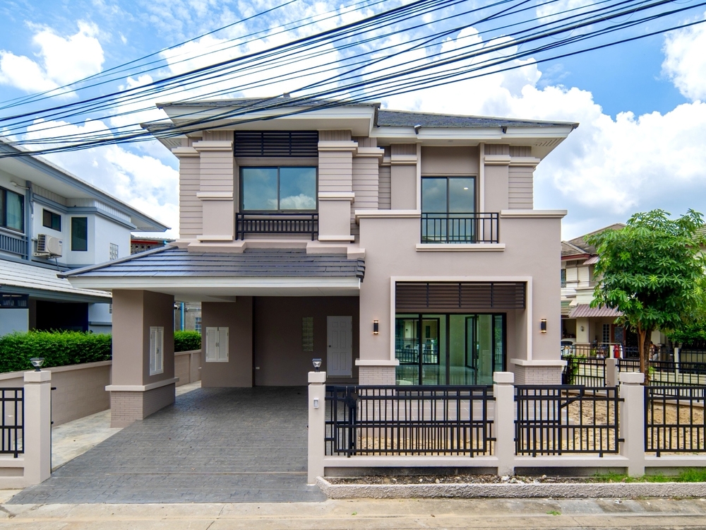 For SaleHouseRama5, Ratchapruek, Bangkruai : Urgent sale!! Corner house, Krisana Rama 5-Kanchanaphisek, beautiful house, newly renovated, good price, on Kanchanaphisek Road