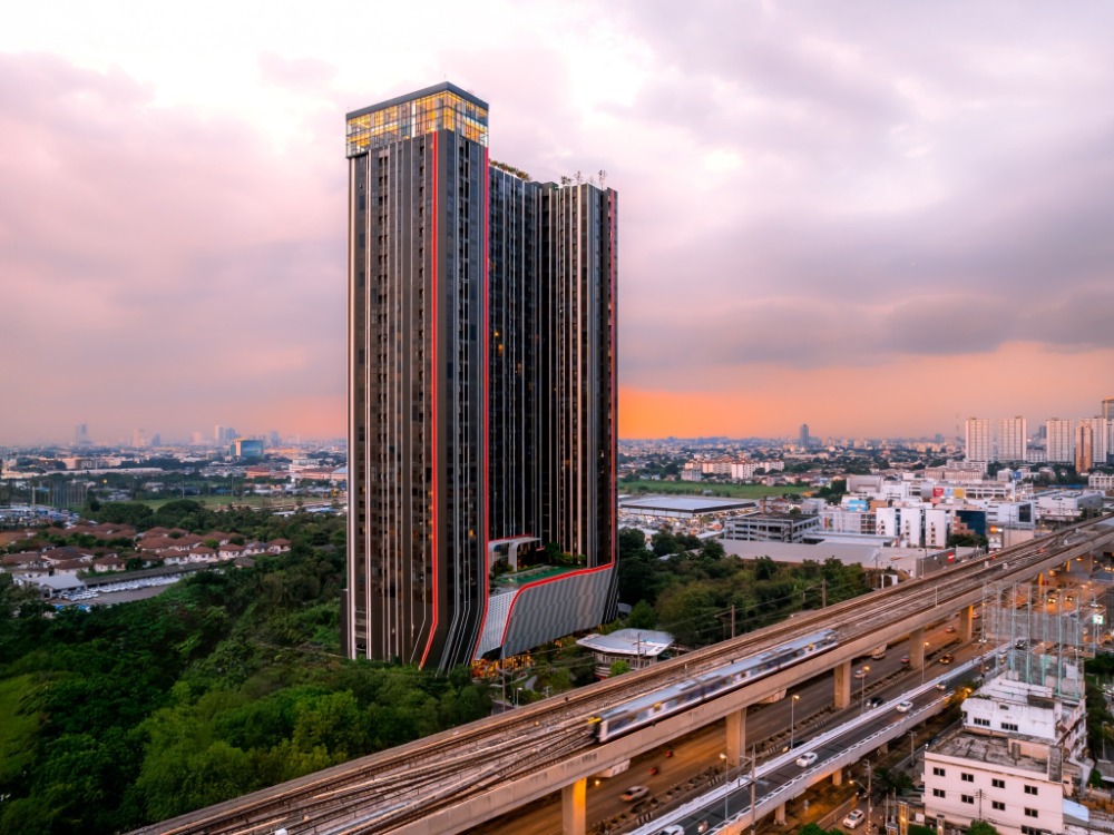 For SaleCondoRattanathibet, Sanambinna : New condo in Nonthaburi, the most beautiful view of the Chao Phraya River, near BTS, Origin Plug & Play Nonthaburi Station project.