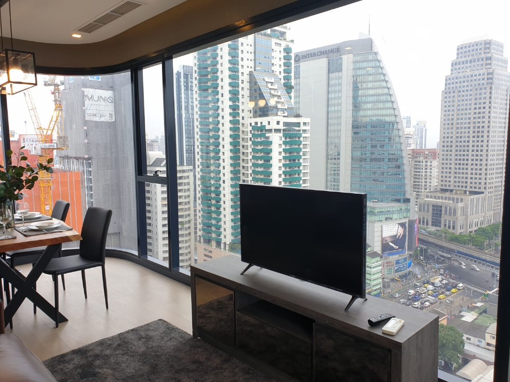 ให้เช่าคอนโดสุขุมวิท อโศก ทองหล่อ : FOR RENT 2 BEDROOM 2 BATHROOM 64 SQ.M  HIGH FLOOR - READY TO MOVE IN