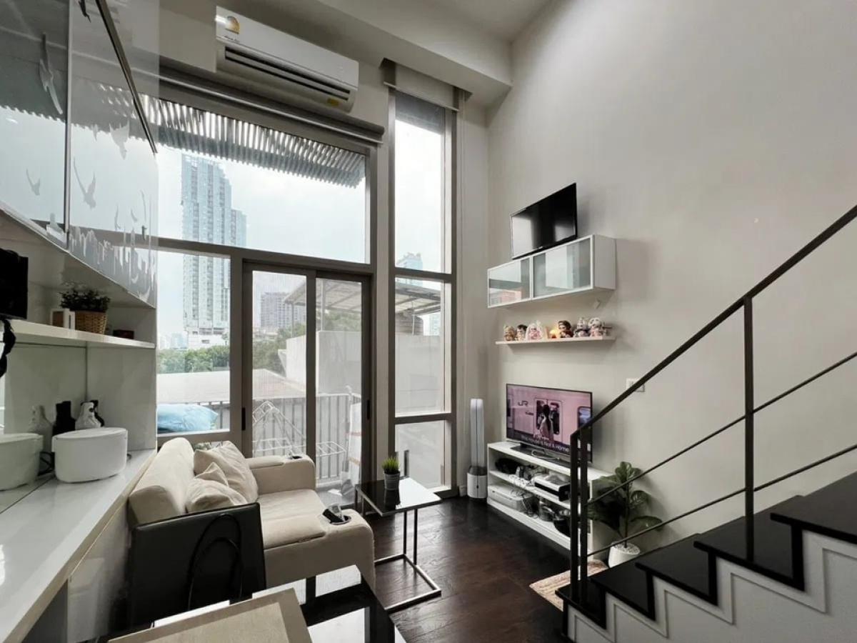 For RentCondoSukhumvit, Asoke, Thonglor : 🔥For urgent rent🔥Condo Ideo Morph Sukhumvit 38 (Ideo Morph Sukhumvit 38) pet friendly condo, Duplex style, 2 floors!!! Only 300 meters from BTS Thonglor