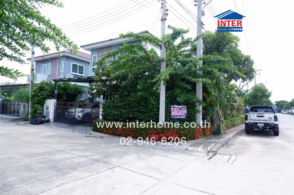 For SaleHousePathum Thani,Rangsit, Thammasat : 2-storey twin house, 45.5 sq.w., Supalai Bella Village, Wongwaen-Lam Luk Ka, Khlong 4, between Soi Pracharat Sai 25-27, Lam Luk Ka Road, Rangsit-Nakhon Nayok Road, Lam Luk Ka, Pathum Thani