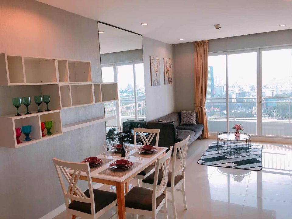 For RentCondoRama9, Petchburi, RCA : Circle Condominium / 75 sq m. 23rd floor *