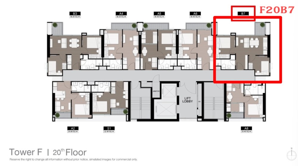 Sale DownCondoYothinpattana,CDC : ✨Urgent sale, cheapest down payment, the project is sold out, Noble Create, Ekkamai-Ram Intra Expressway, Pet Friendly, Building F, pets allowed, 20th floor, corner room, north facing, not hot, 2 bed, 1 bath, 39.2 sq m, near Central East Ville ✨