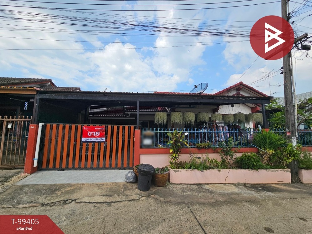 For SaleHousePattaya, Bangsaen, Chonburi : Single house for sale, Pancharat Village, Sriracha, Chonburi