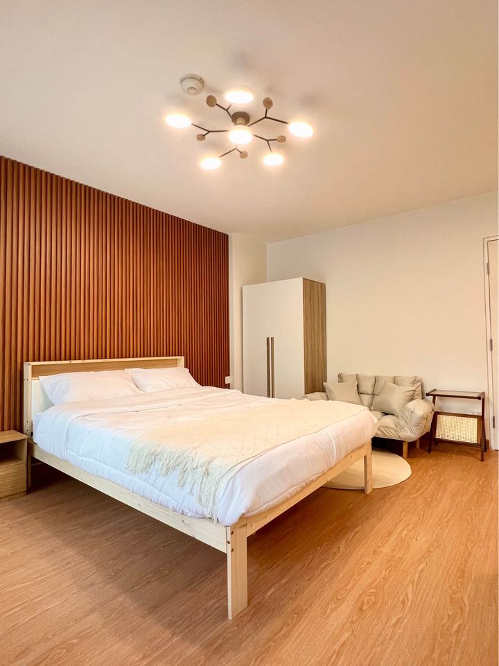 For SaleCondoOnnut, Udomsuk : Urgent sale, Condo My Condo Sukhumvit 81, newly renovated room, next to BTS (SM893)