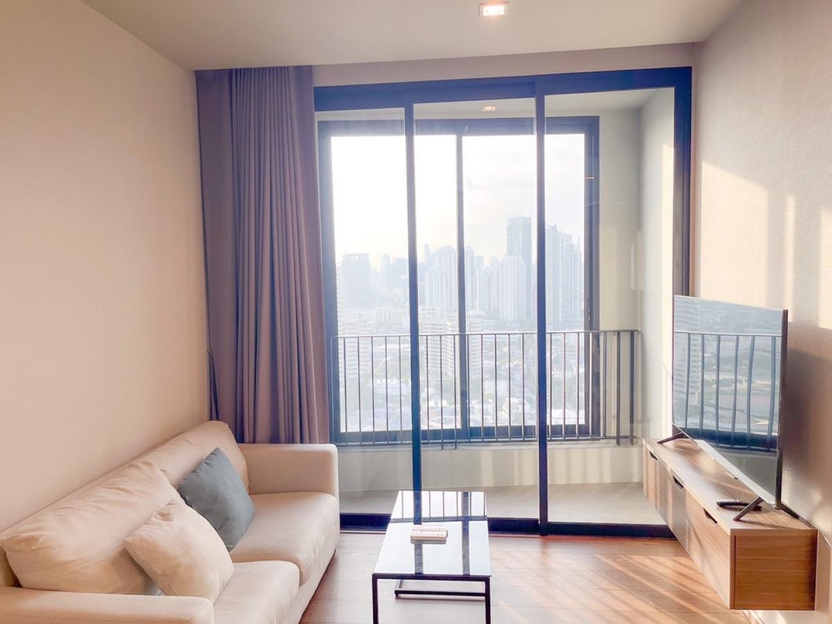 For RentCondoSukhumvit, Asoke, Thonglor : 1 bedroom, corner room, beautiful open view, 1 bedroom fully furnished with bathub