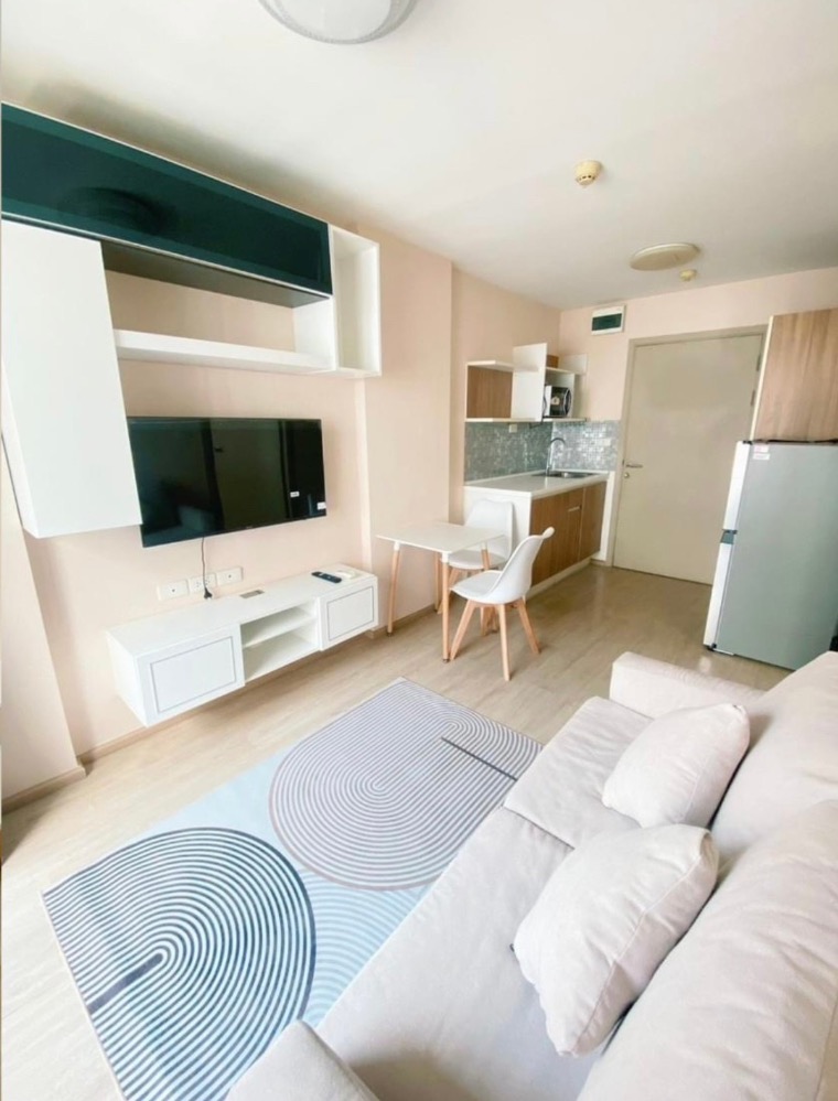 For RentCondoOnnut, Udomsuk : For rent Elio Sukhumvit 64 with furniture, 34 sq m., 1 bedroom, 10,000 baht per month