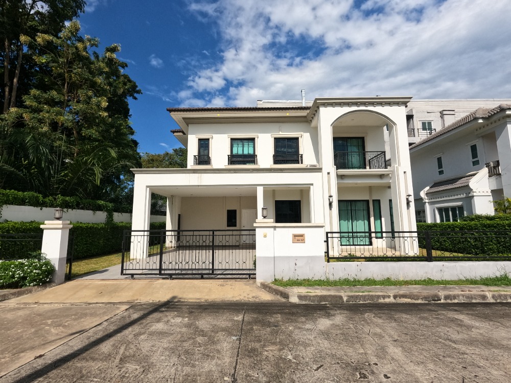 For SaleHouseChiang Mai : 05BH020 Two-storey detached house for sale, 4.5X million baht, ready to transfer (this house is on the property)