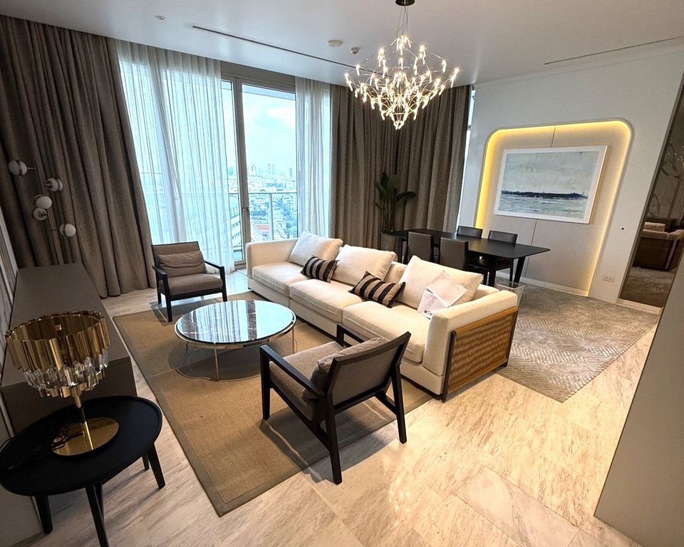 For RentCondoSathorn, Narathiwat : For Rent : Four Seasons Private Residences Bangkok ** 3 Bedroom VERY RARE ITEM!! @350,000 THB/month