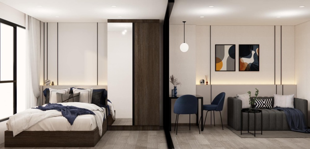 For RentCondo : ให้เช่าคอนโด The Origin ลาดพร้าว - บางกะปิ ห้องสวย เครื่องใช้ไฟฟ้าเฟอร์นิเจอร์