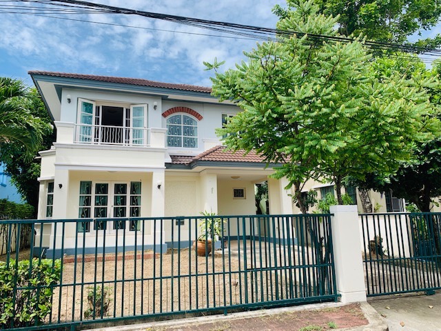 For SaleHouseSamut Prakan,Samrong : 2-storey detached house, Chaiyaphruek-Theparak Village, Bang Pla