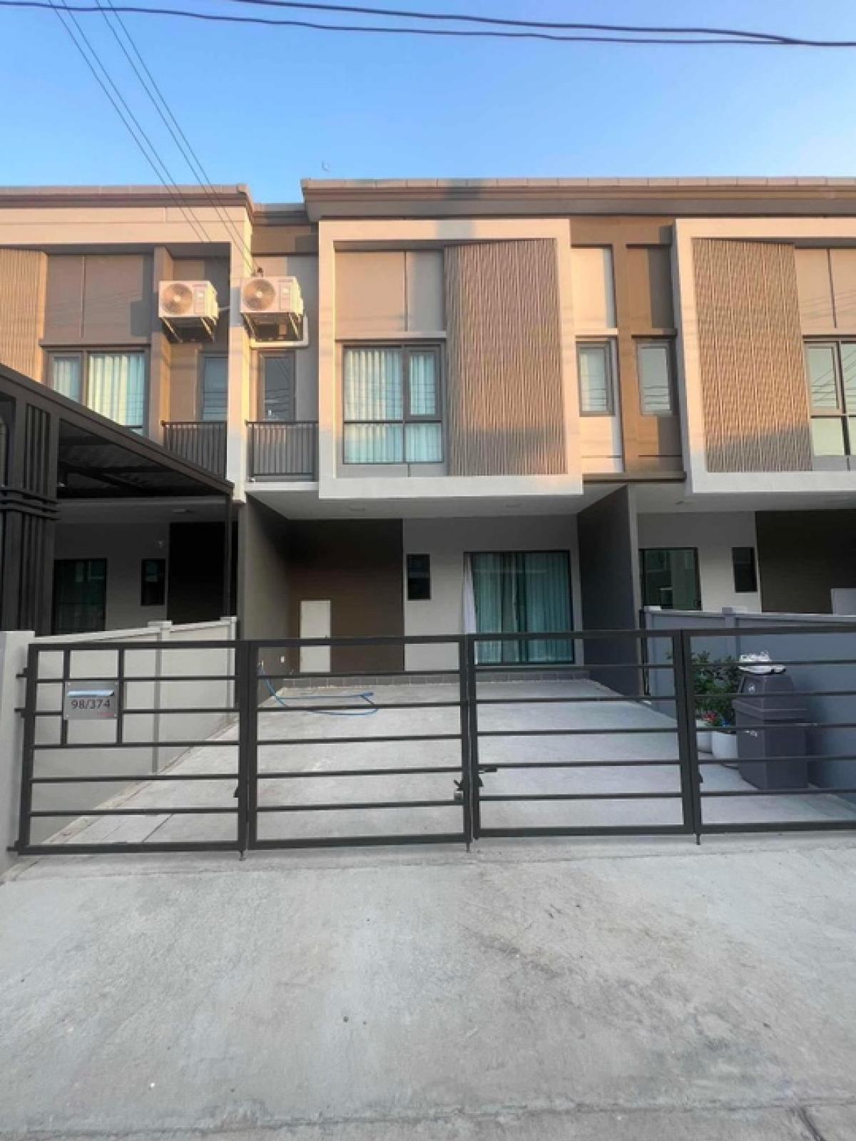 For RentHousePathum Thani,Rangsit, Thammasat : For rent❗️2-storey townhouse, Grand Pleno Phahol - Vibhavadi | Grande Pleno Phahol - Vibhavadi 3 bedrooms, 2 bathrooms, 20,000/month