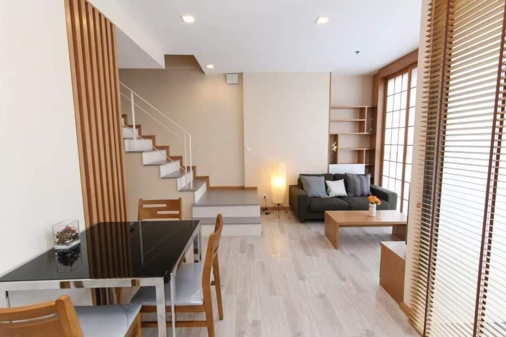 For RentCondoOnnut, Udomsuk : Rent! Ideo mobi suk.81 Duplex 2 bedrooms 38,000, beautiful Japanese style room, high floor, ready to move in