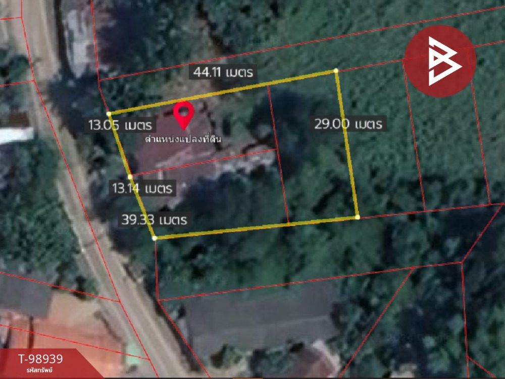 For SaleLandPrachin Buri : Land for sale, divided into 3 plots, total area 3 ngan, Kabin Buri District, Prachin Buri, next to asphalt road