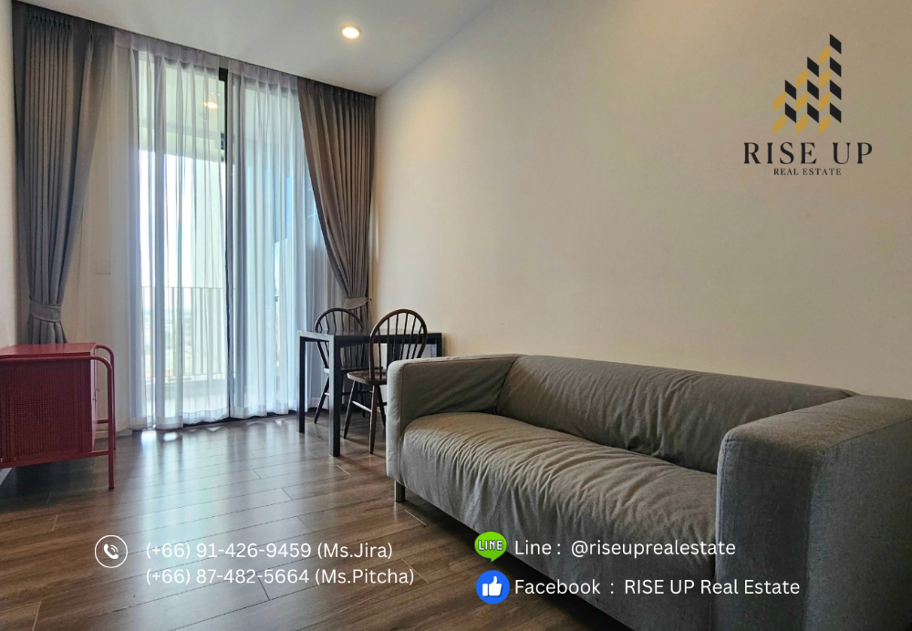 For RentCondoOnnut, Udomsuk : Condo for rent 📣 Whizdom Essence Condo, 1 Bedroom, 1 Bathroom, 35 sq.m. 🔥 21,000 Baht/Month 🔥