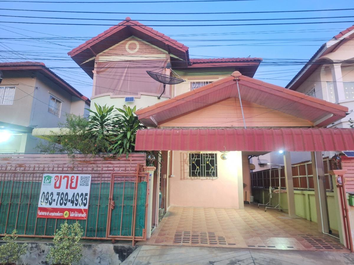 For SaleHouseEakachai, Bang Bon : For sale: 2-storey detached house, Thawit Thong 2, near Krapitak Bang Bon 3 School, area 40.7 sq m, 3 bedrooms, house in good condition, ready to move in - ghd000432