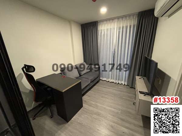 For RentCondoOnnut, Udomsuk : Condo for rent THE ORIGIN On Nut, fully furnished, near BTS On Nut