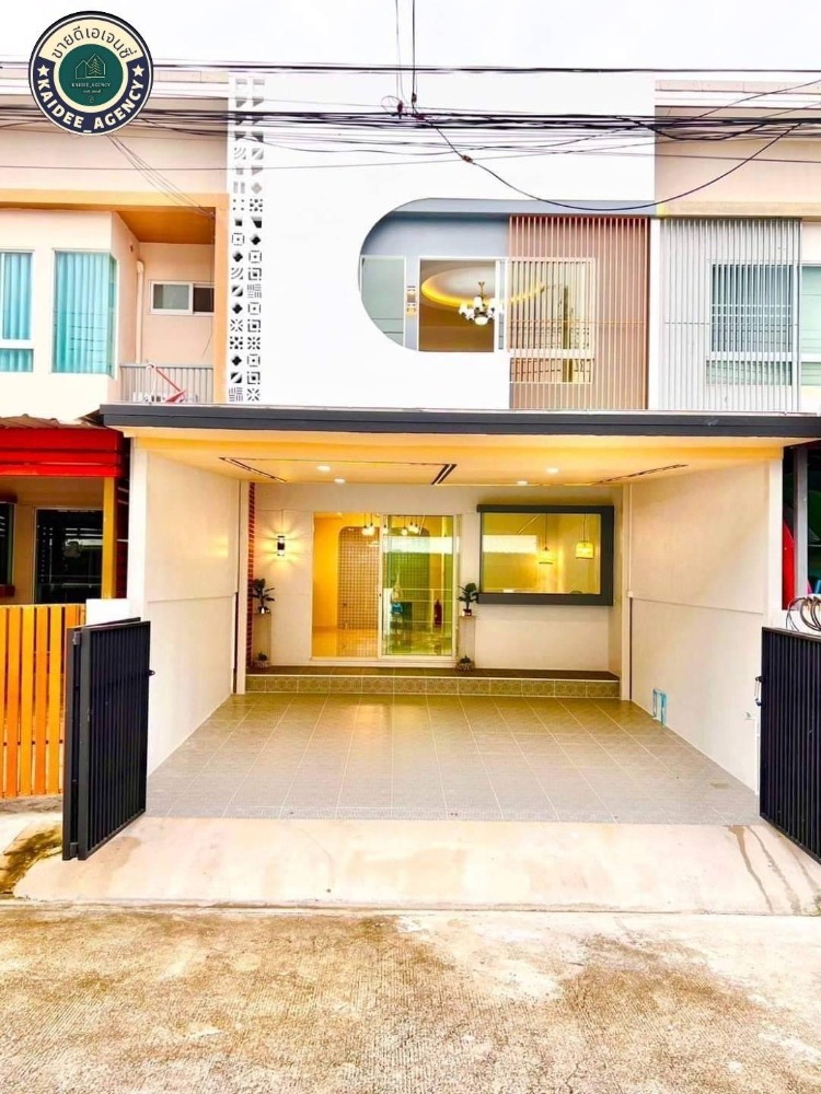 For SaleTownhouseBangna, Bearing, Lasalle : Townhouse for sale, Indy Village Bangna, Trat, Km.26, Bang Bo, Mueang Samut Prakan, ABAC, Mueang Kaeo, Rajvithi School, Tai Ban Mai