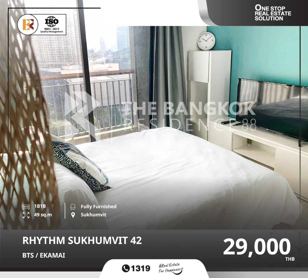 For RentCondoSukhumvit, Asoke, Thonglor : Special price: rhythm sukhumvit 42, near bts ekkamai