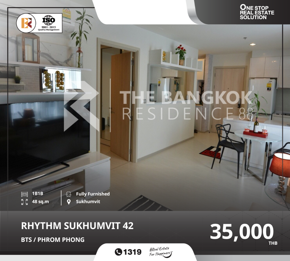 For RentCondoSukhumvit, Asoke, Thonglor : Special price: rhythm sukhumvit 42, near bts ekkamai