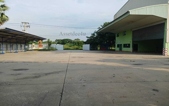 For RentFactoryPathum Thani,Rangsit, Thammasat : Warehouse for rent, factory for rent, 4 rai, with 20 rooms, 300KVA transformer, near road 346