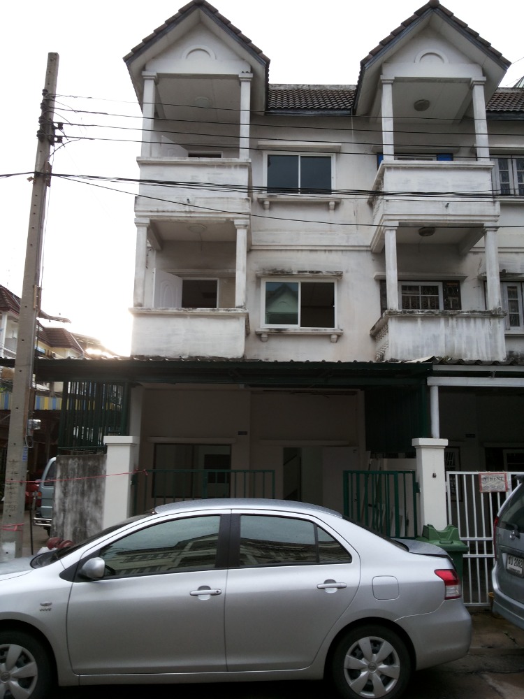 For RentHome OfficeRama3 (Riverside),Satupadit : 4-storey home office, good location, for rent, Rama 3-Yan Nawa area, near HomePro Rama 3, only 1 km.