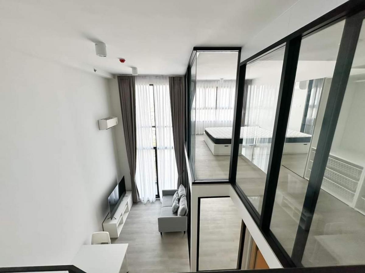 For RentCondoPinklao, Charansanitwong : 🏙️For rent: 2-storey Hybrid room @ideoCh70, high floor, beautifully decorated, river view, fully furnished, electrical appliances, ready to move in. Contact 📲or Line: 0616395225