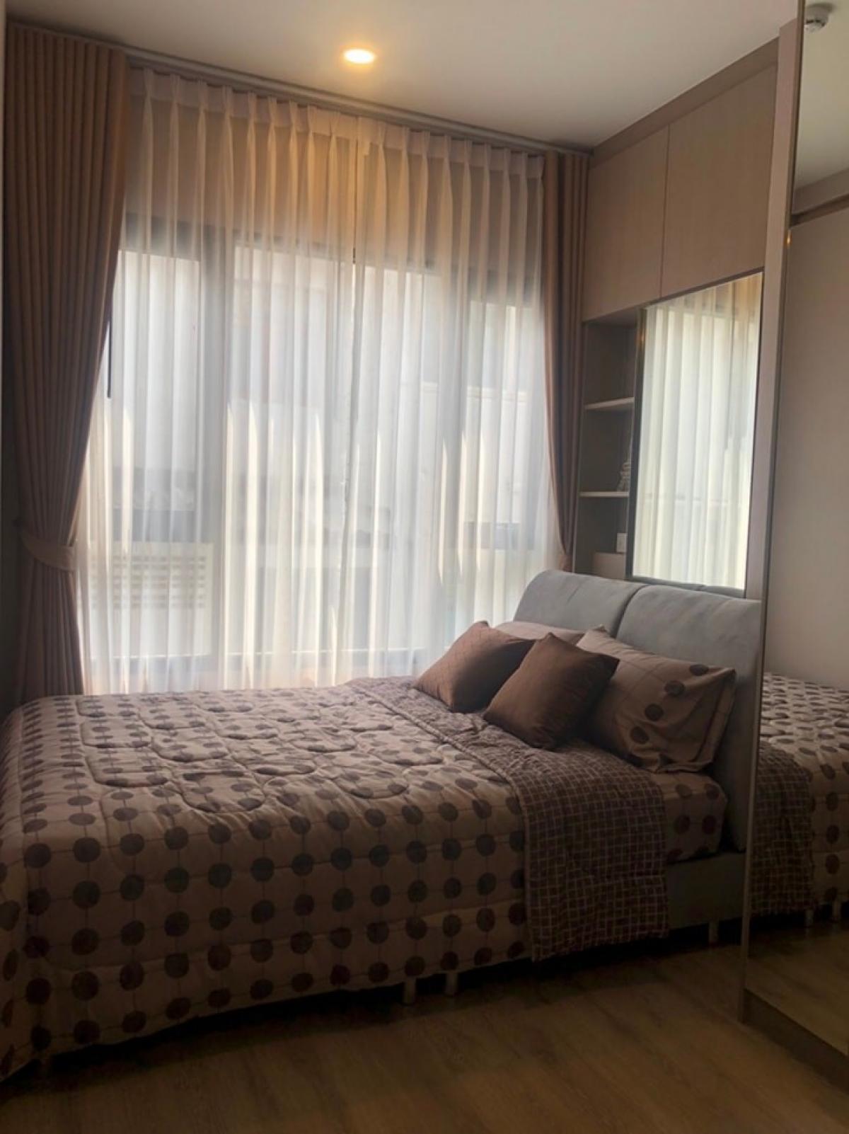 For RentCondoKasetsart, Ratchayothin : Condo for rent: Knightsbridge Kaset - Society 🚧 On the main road, near BTS Senanikhom 🍑 Complete electrical appliances, ready to move in 🥳