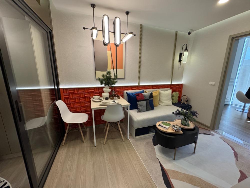 Sale DownCondoOnnut, Udomsuk : 🚩🚩Down payment sale B06B1M05 🚩🚩 (35 sq m.) Pool view, Building B (Common area building), 6th floor | Price 2,744,800 baht | Call 096-651-4465