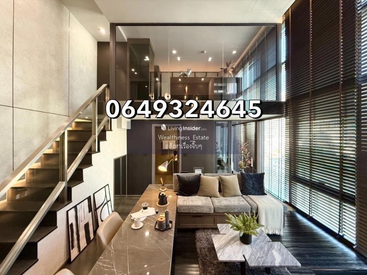 ขายคอนโดราชเทวี พญาไท : PET FRIENDLY CONNER RATCHATHEWI LOFT 1 Bedroom 50.22 sq.m CONTACT 0649324645 KEN