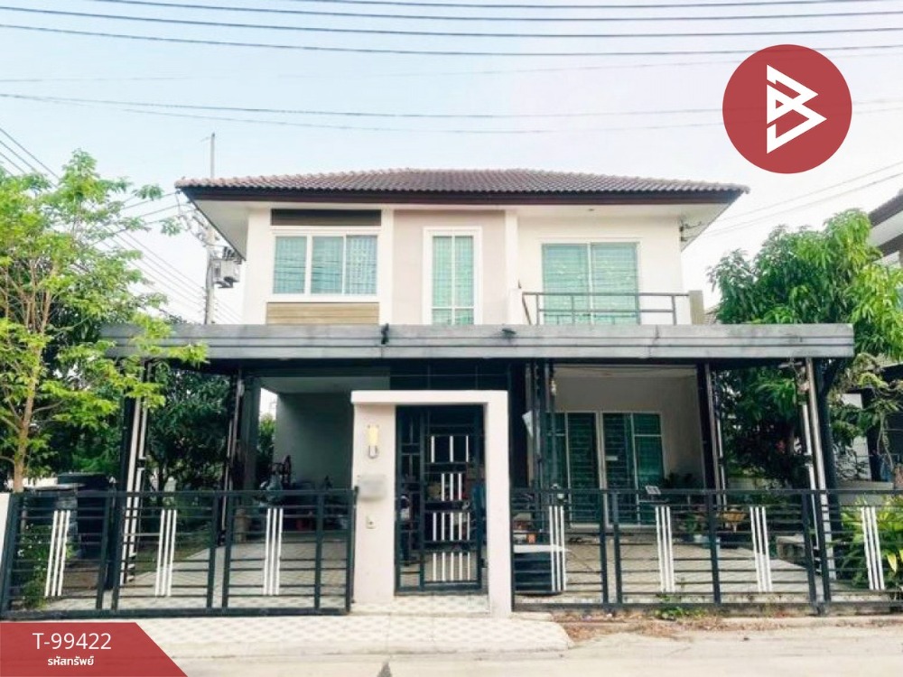 For SaleHouseChachoengsao : Single house for sale, Sukhumvit Light Village, Bang Pakong, Chachoengsao