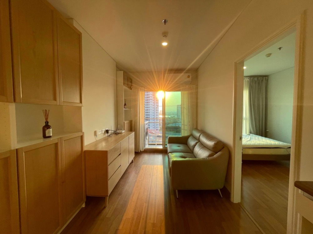 For RentCondoRama3 (Riverside),Satupadit : For rent Lumpini Place Rama 3 - Riverine 1 bedroom 1 bathroom 28.5 sq m. 16th floor