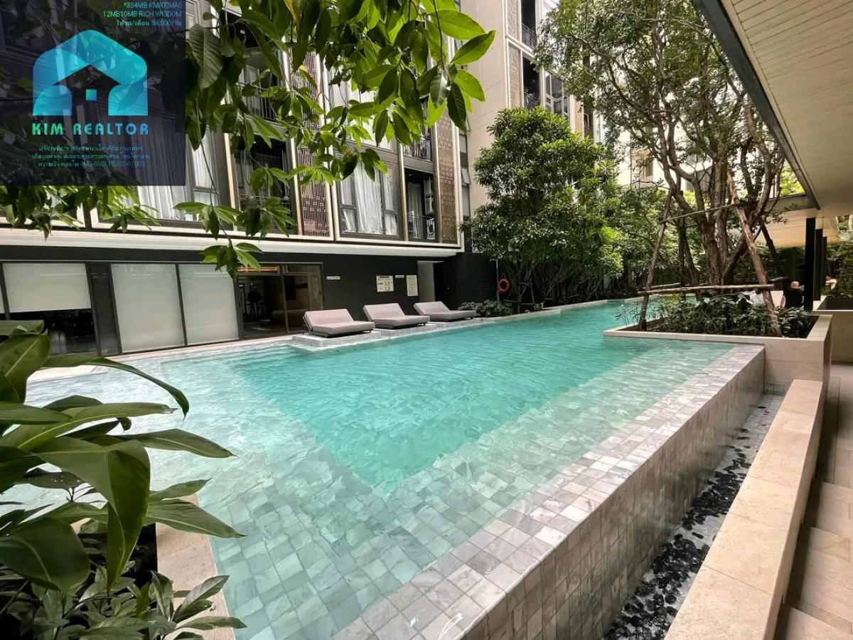 For RentCondoSiam Paragon ,Chulalongkorn,Samyan : 🔥👑🅻🆄🆇🆄🆁🆈!!👑Rent, book now!! !! Brand new!! 1st floor room, beautiful garden view!!🏦👑 LUXURY👑New room, beautifully decorated✨1st floor, garden view🌆✨There is a shuttle bus to Chula-Samyan, fully furnished!!✨🔥🔥 🎯【RENT】🎯THE NEST CHULA SAMYAN ✅1🅱ED1✅ 21.5 sqm