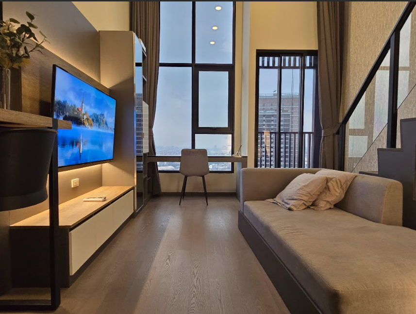 For RentCondoSiam Paragon ,Chulalongkorn,Samyan : Park Origin Chula Samyan【𝐑𝐄𝐍𝐓】🔥 LOFT condo, modern design On a location in the city, fully furnished, near Chula-Samyan 🔥  Contact Line ID: @hacondo