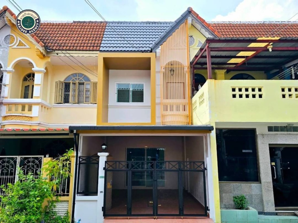 For SaleTownhouseYothinpattana,CDC : Townhouse for sale, 2 floors, Sena Villa Village 3, Khubon 27, Ram Intra, Pink Line, Fashion Island, Khan Na Yao, Bang Khen, Sin Phaet, Km. 8