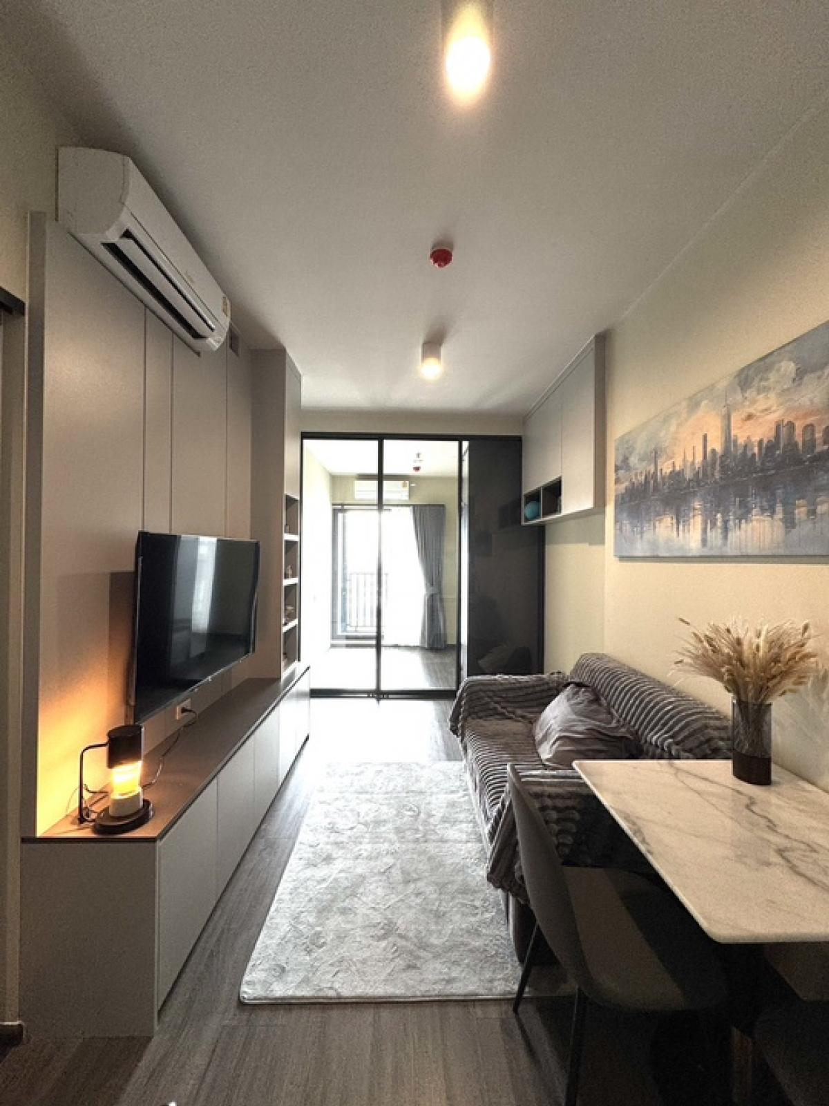 For RentCondoOnnut, Udomsuk : Condo for rent, new, 2 bedrooms, 1 bathroom, 33,000, walk to BTS, never lived in. Ideo Sukhumvit Rama 4