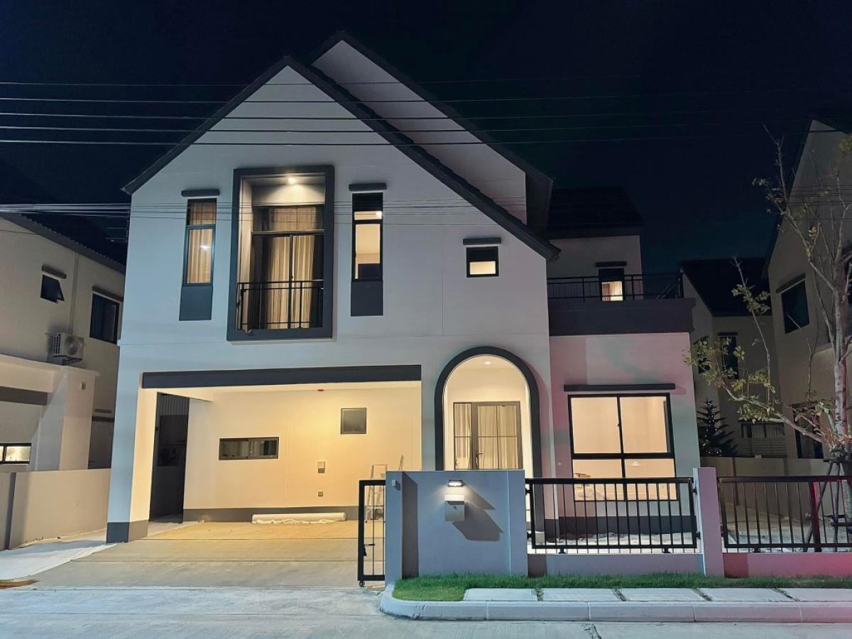 For RentHouseLadkrabang, Suwannaphum Airport : 📌For rent, large single house, new house, very beautiful, hurry!!! The house will go quickly. Tel. 062-3912496